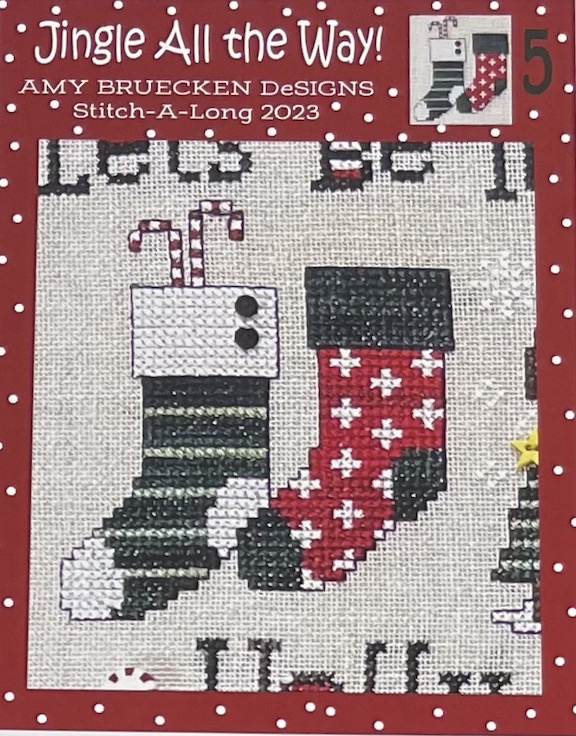 Jingle All The Way Stitch-A-Long 2023 Part 5 - Click Image to Close